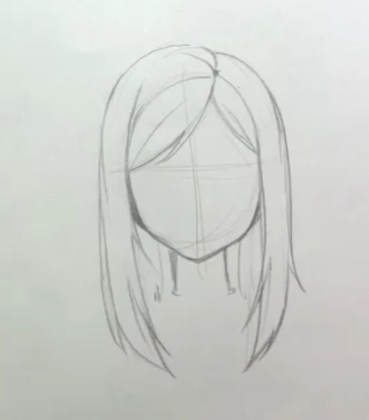 Аниме лицо легко