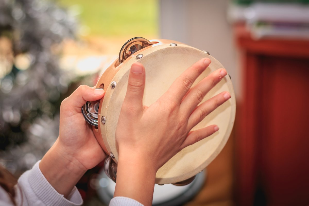 Бубен рисунок