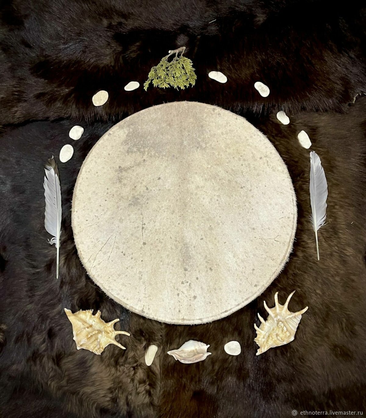 Детский бубен малый