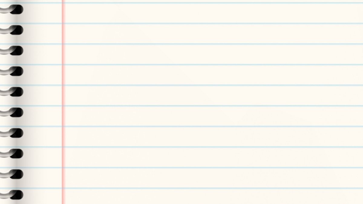 Тетрадь в линейку фон