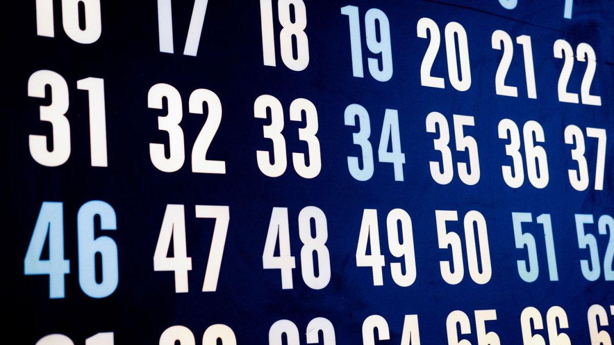 Цифры номера