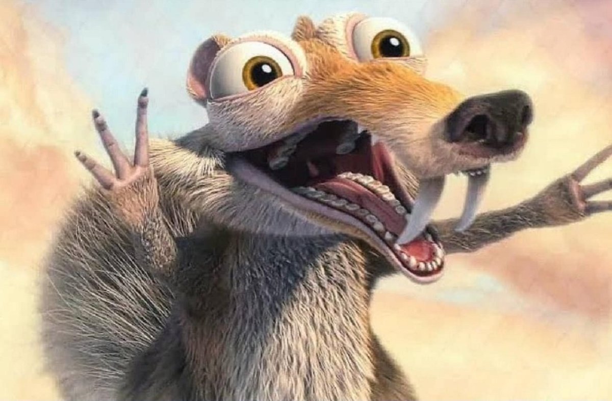 Скрат саблезубая белка