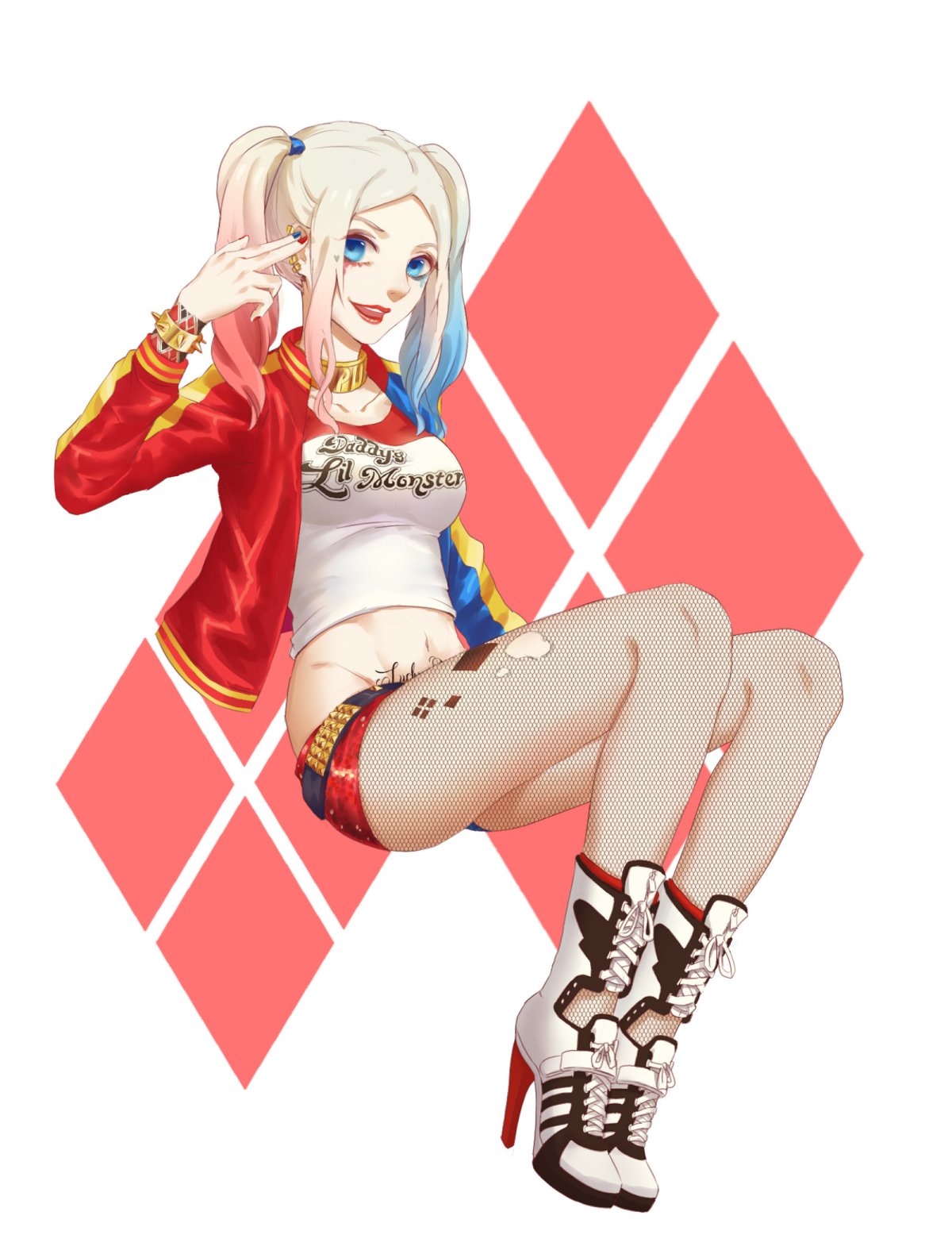 Харли Квин аниме Харли Квин аниме Харли Квин аниме