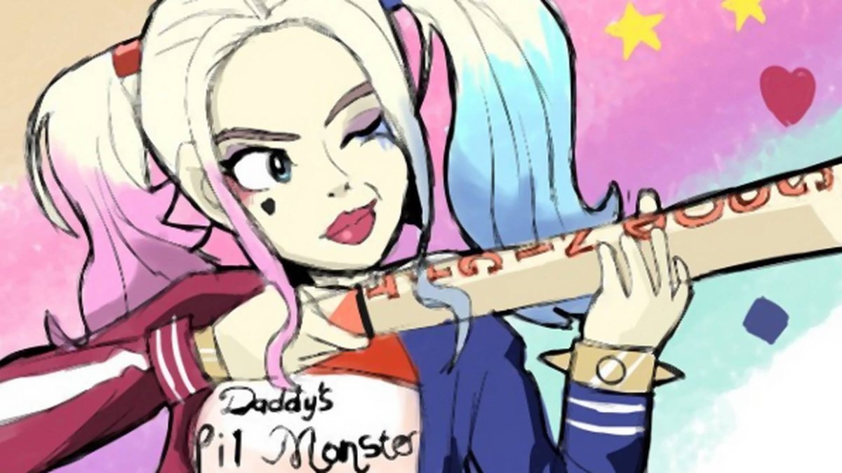 Харли Квинн арт отряд самоубийц 2 арт