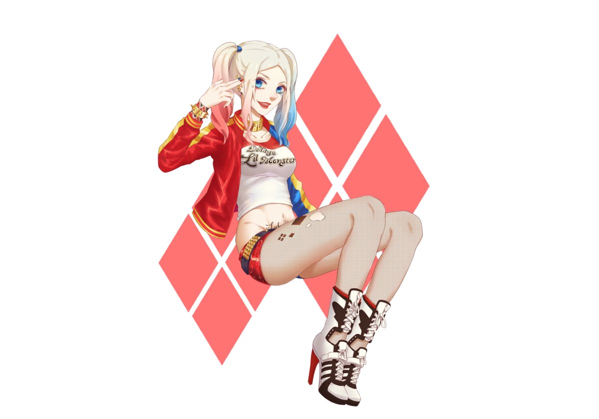 Харли Квин Квин рисунок