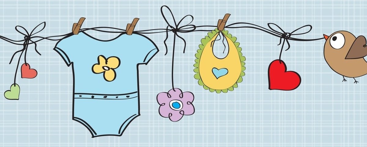 Красивый фон для детской одежды