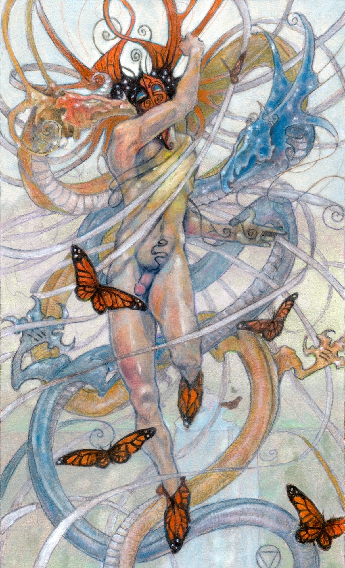 Таро Тота Алистера Кроули Шут