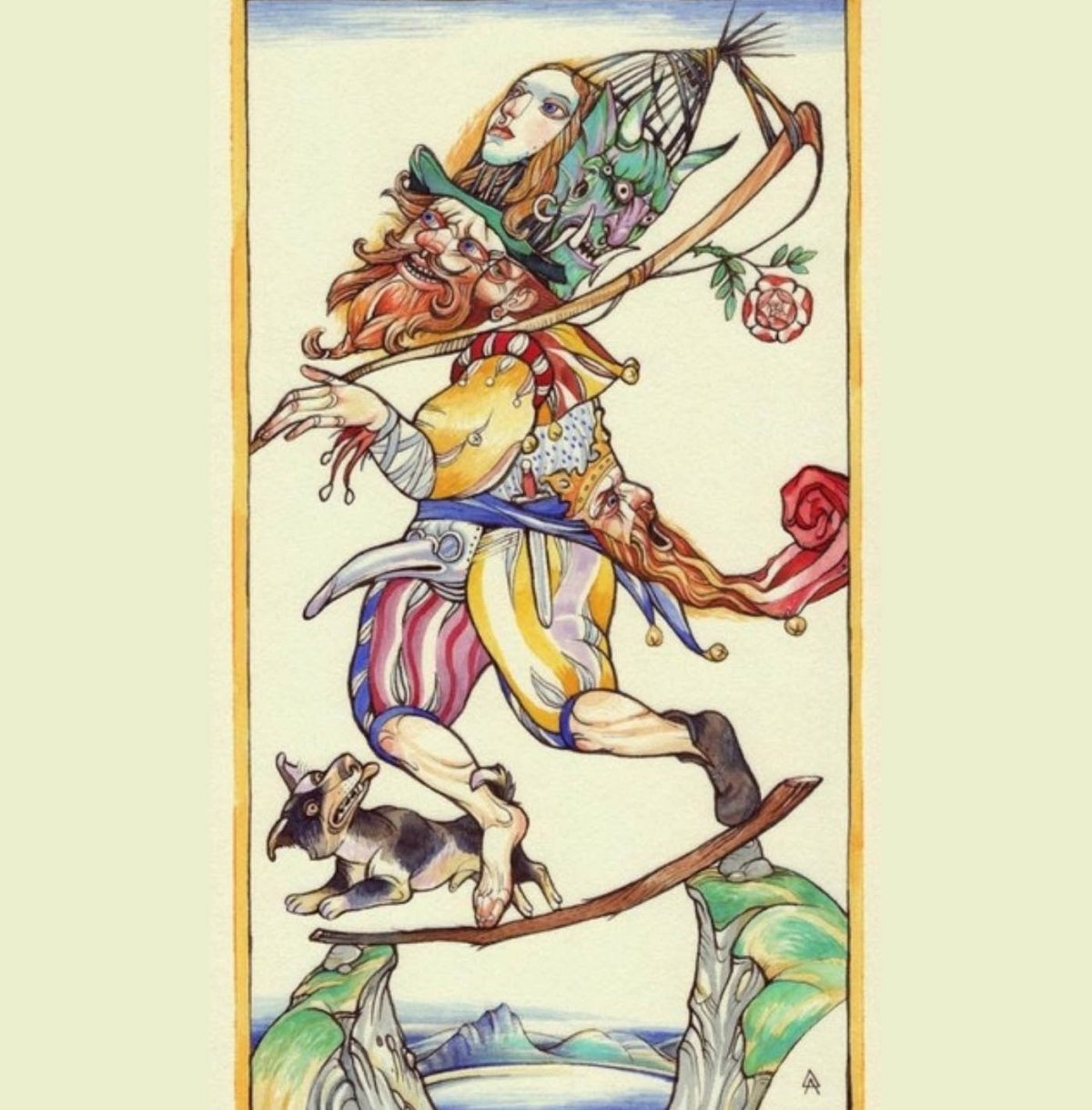 Таро 78 дверей Шут