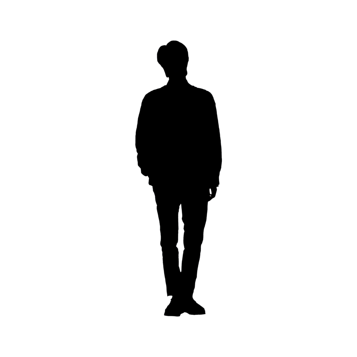Силуэт человека