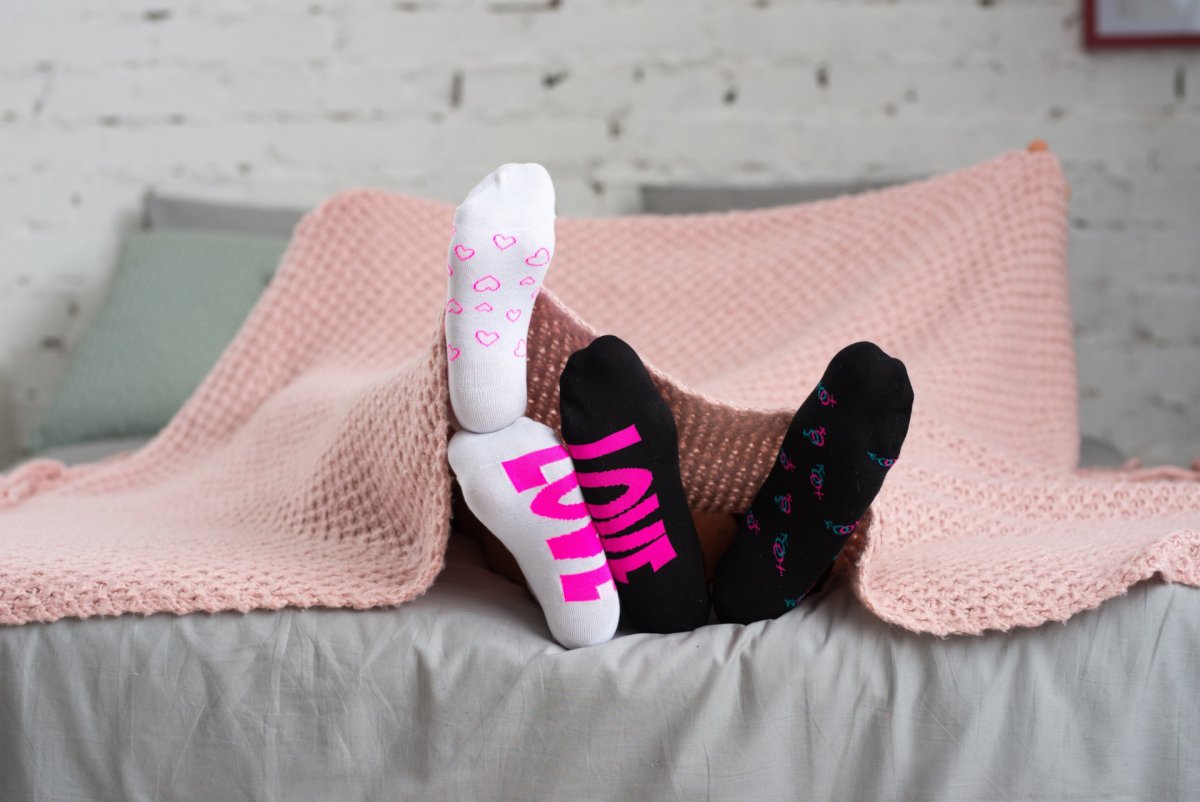 Носки для пары влюбленных