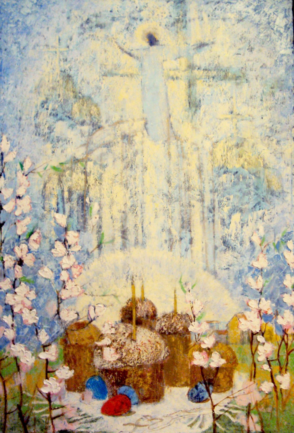 Кустодиев пасхальные картины