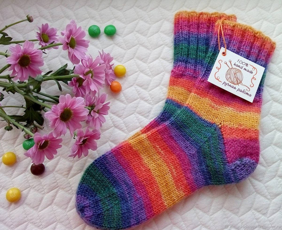 Шерстяные носки