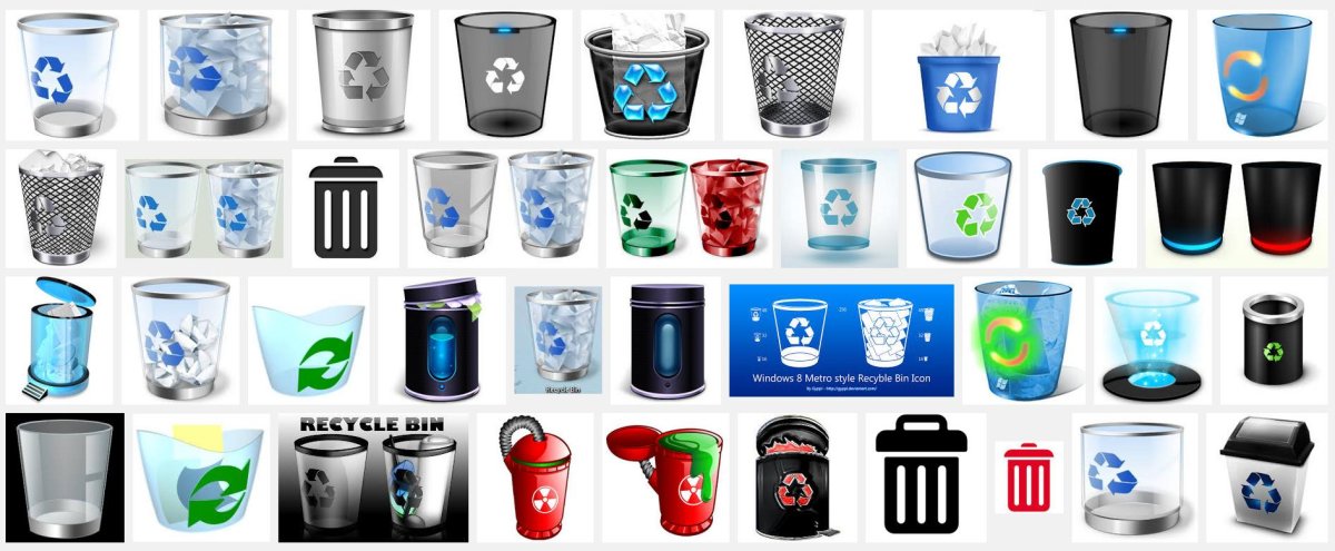 Переполненное мусорное ведро