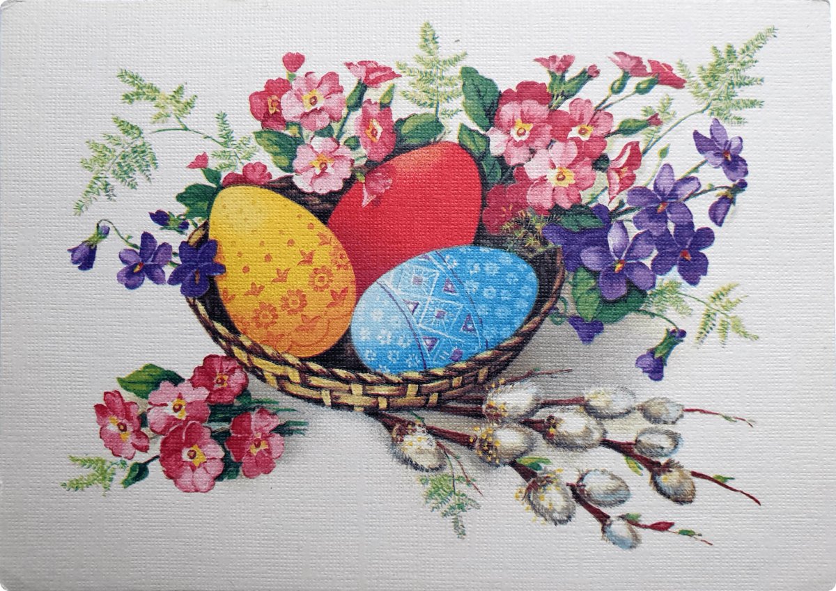 Пасхальные открытки красивые