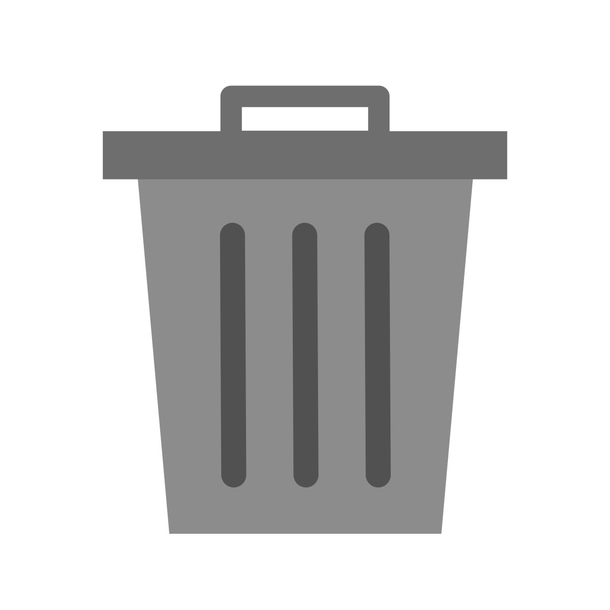 Корзина для мусора иконка