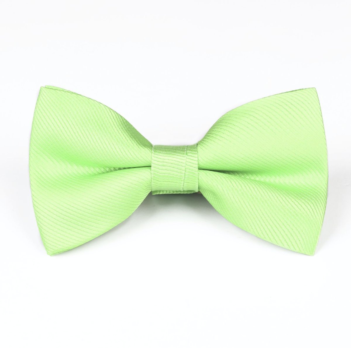 Зеленый бант с лентой