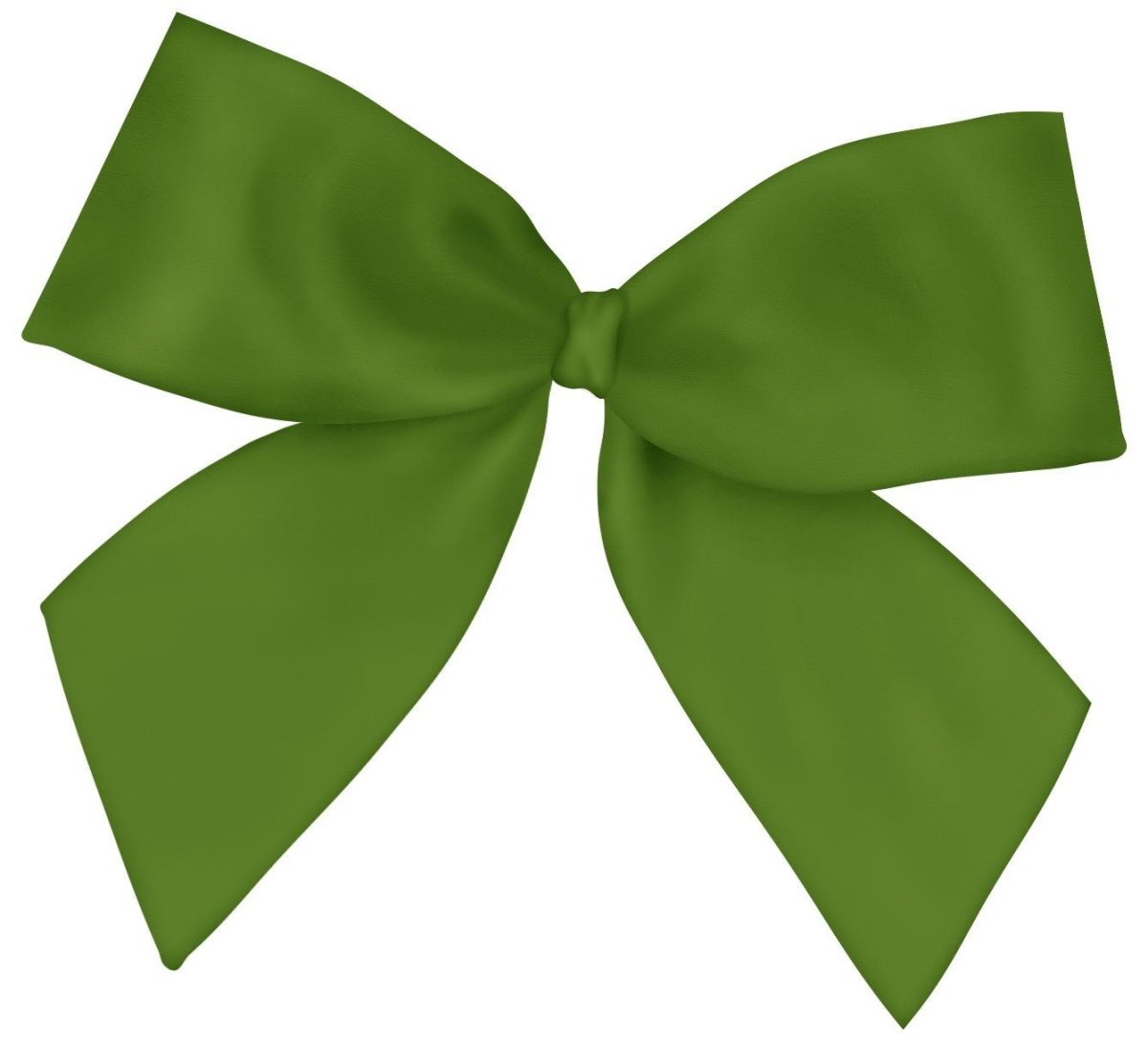 Бантики зеленого цвета