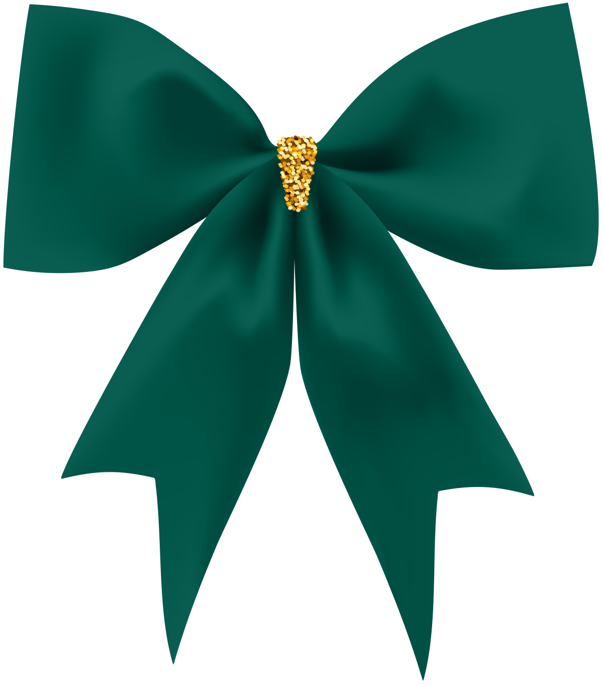 Зеленый бант