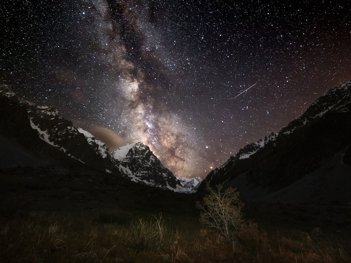 Ночной пейзаж на рабочий стол