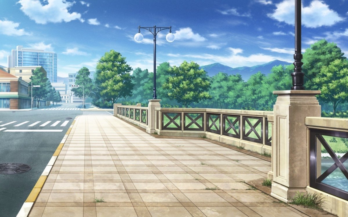 Аниме улица для гача лайф лес