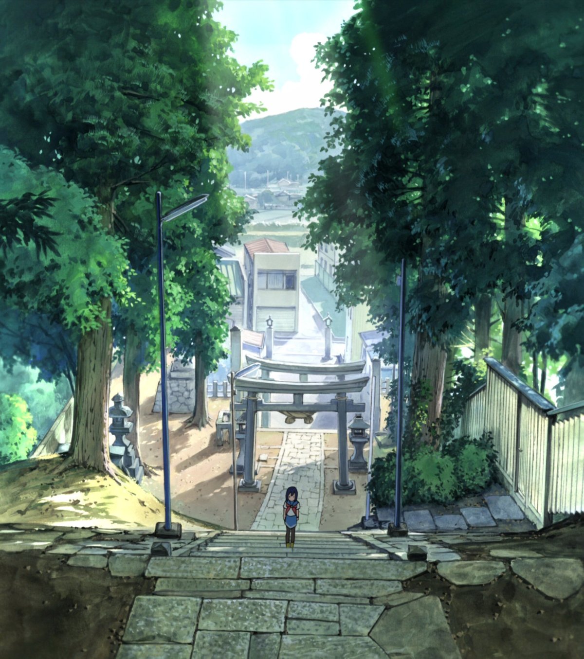 Токио улицы аниме