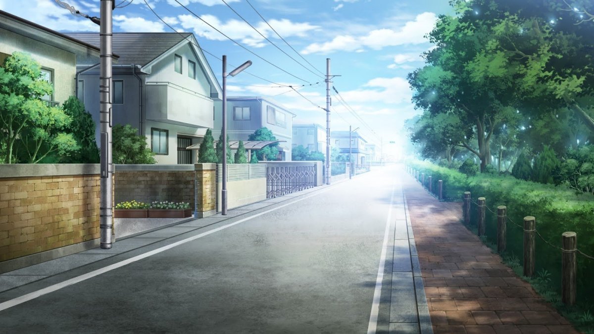 Аниме город