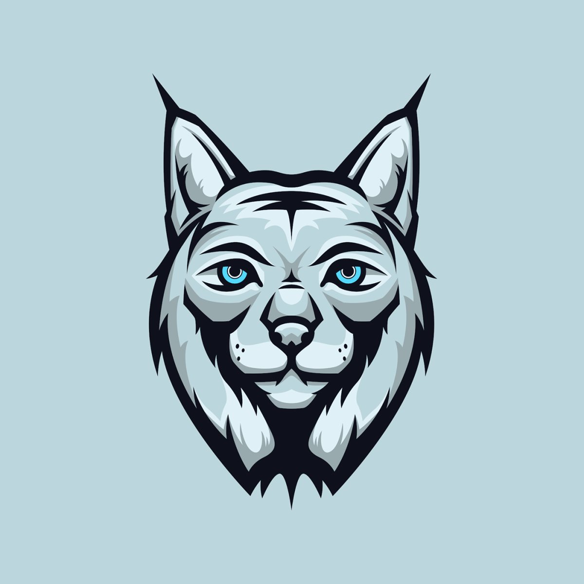 Рысь векторное изображение