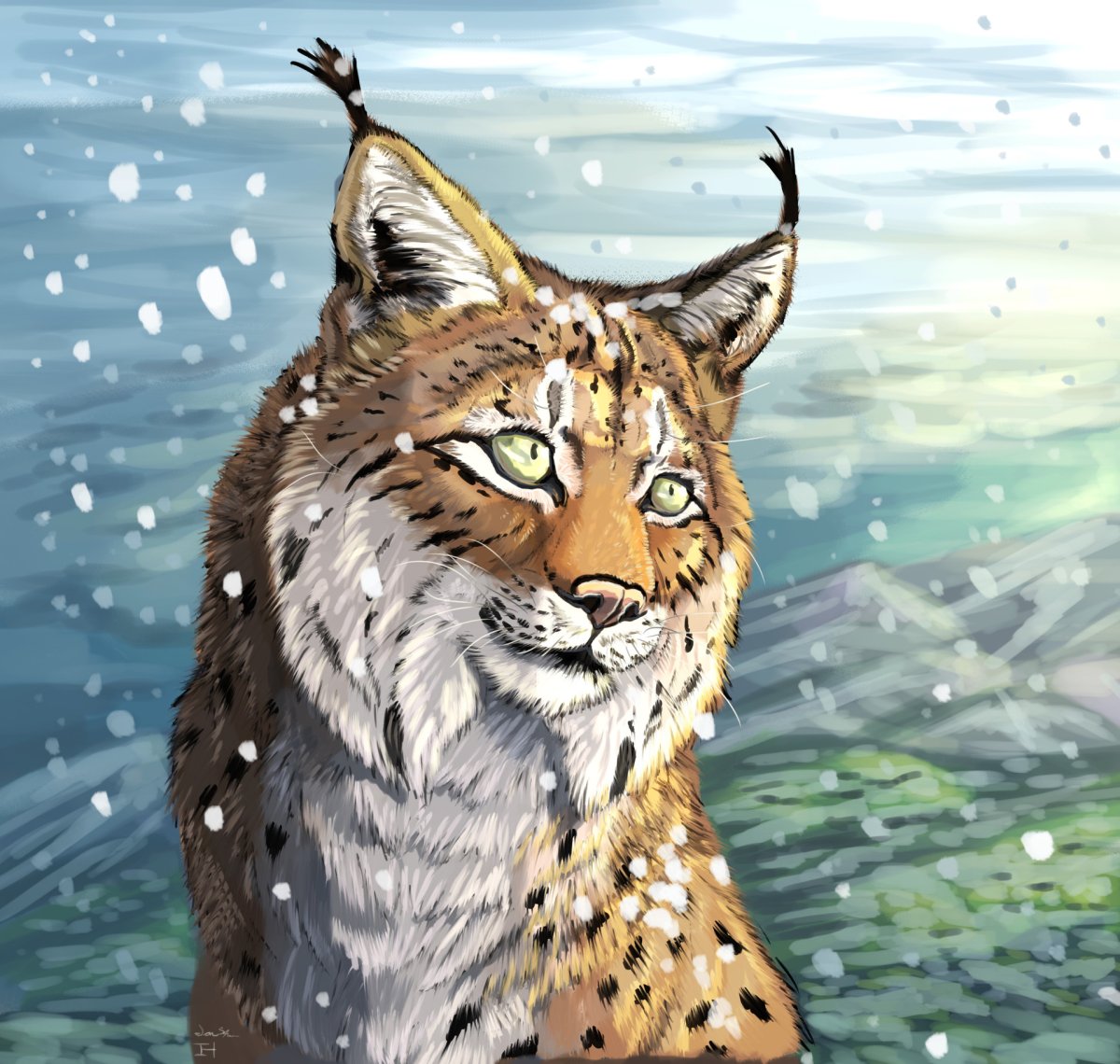 Чернолаковая Рысь