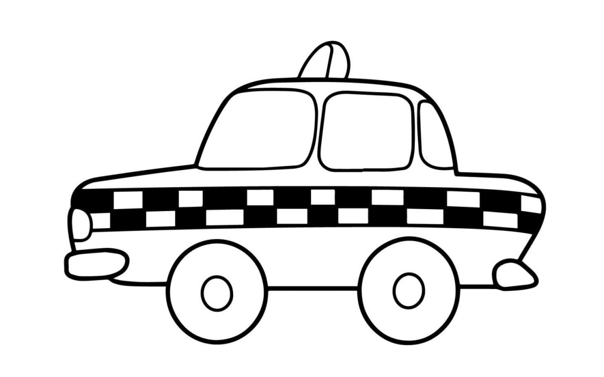 Контурные изображения транспорта