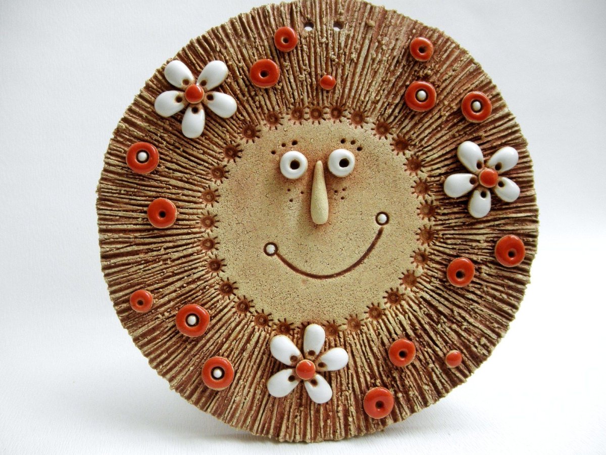 Панно из глины для детей