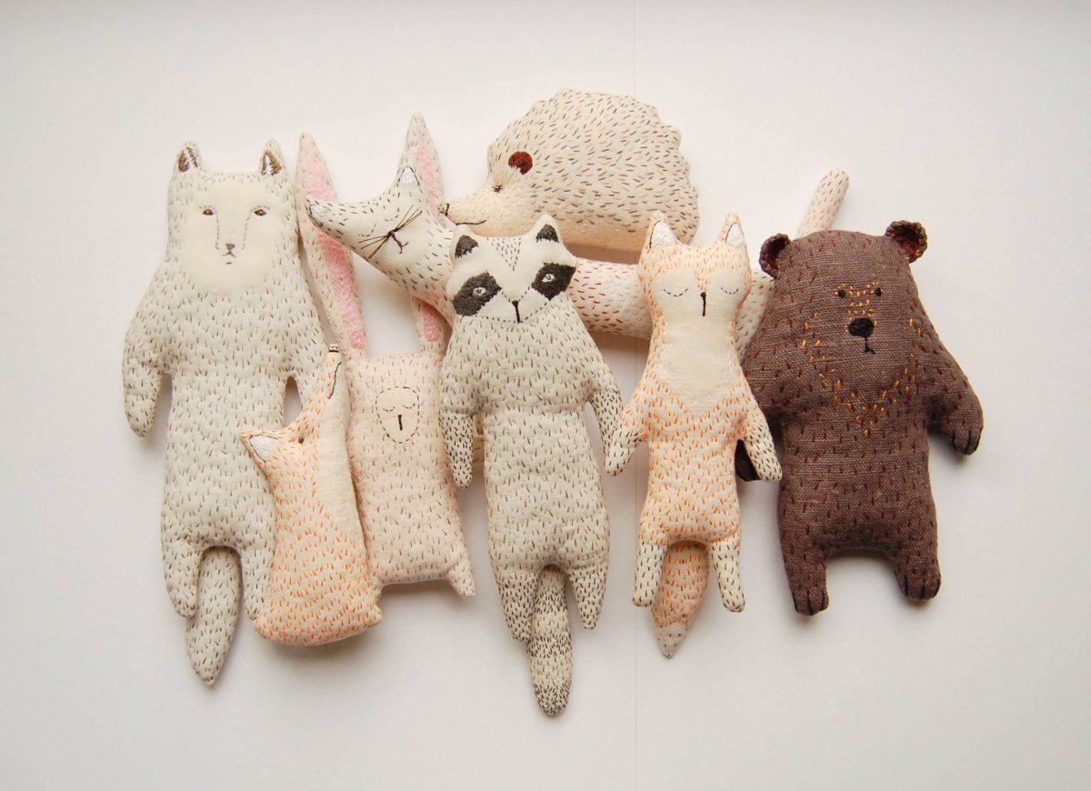 Тканевые игрушки