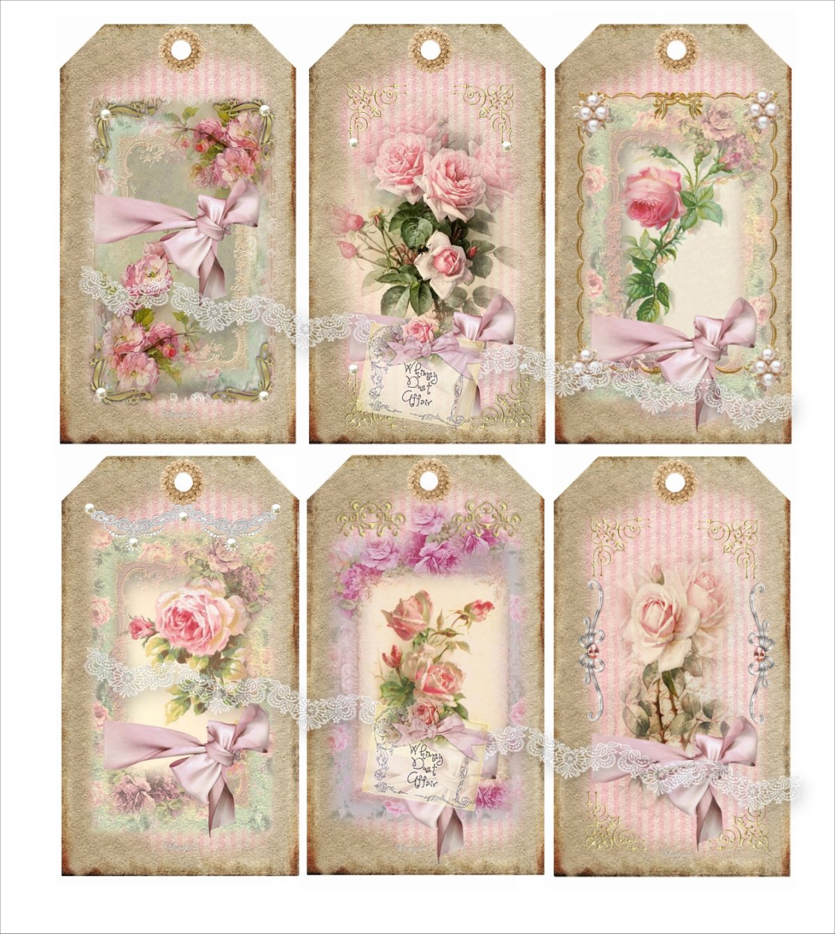 Винтажные бирки