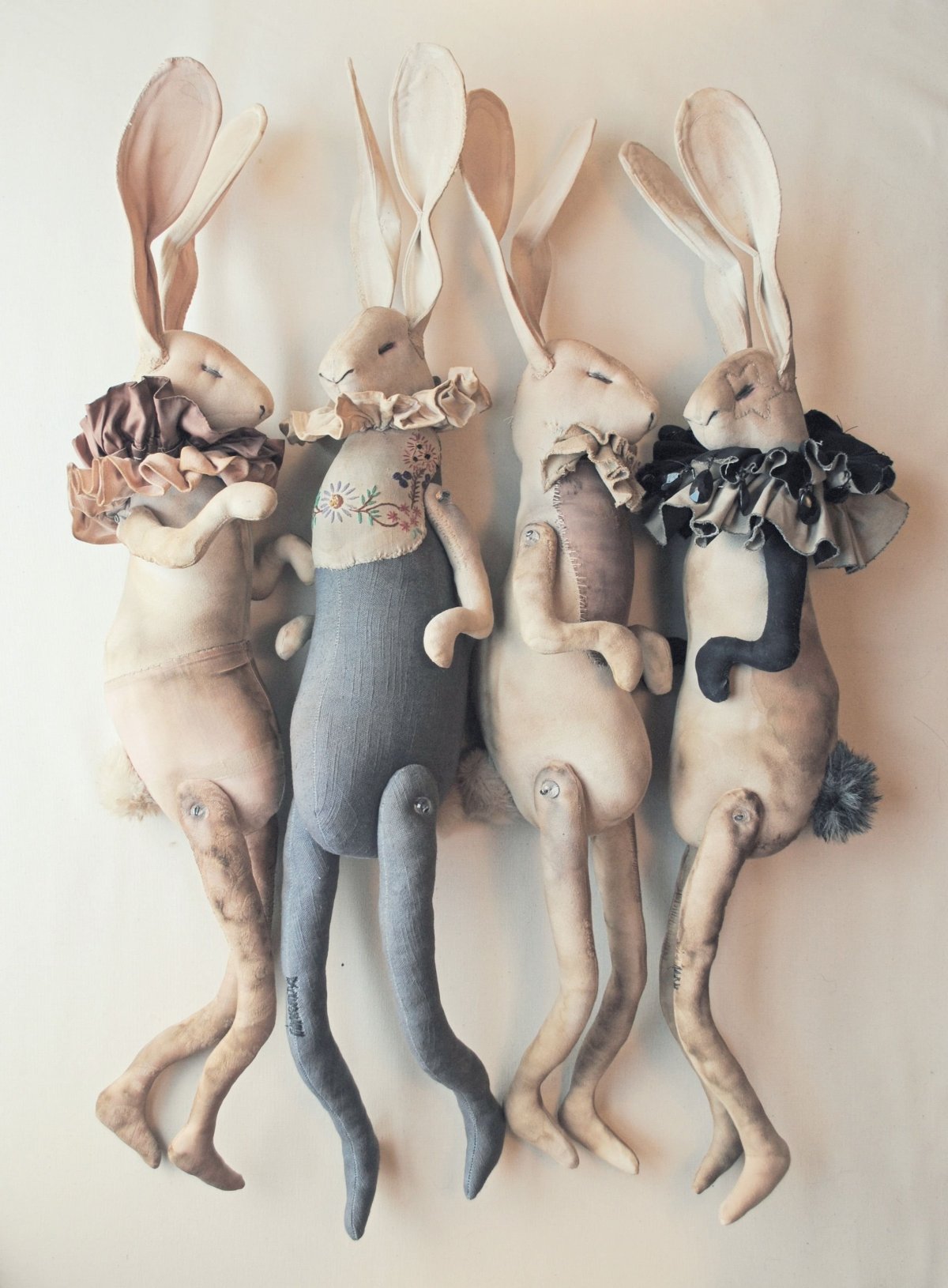 Мистер Финч текстильный арт