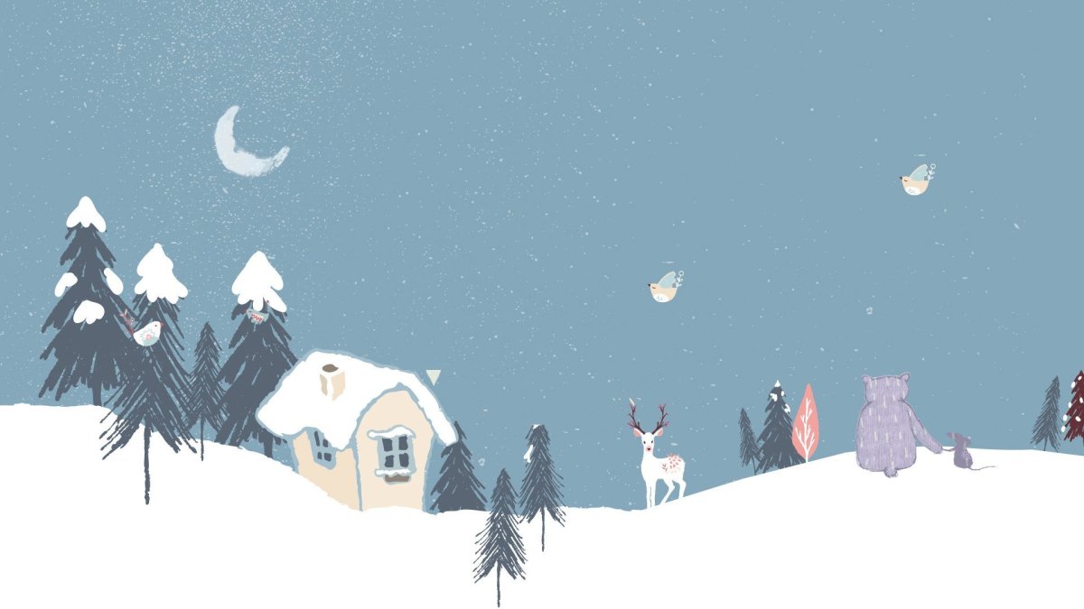 Зима Минимализм