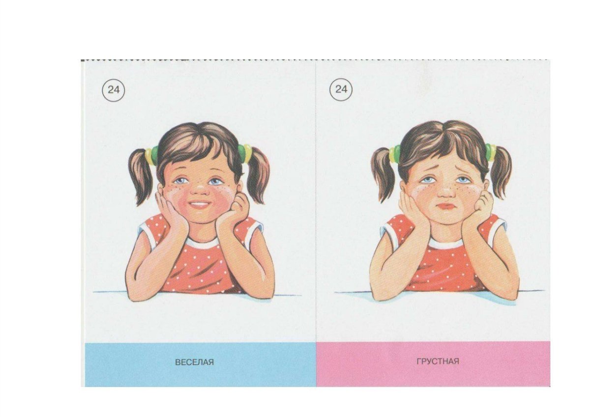 Грустное и веселое лицо