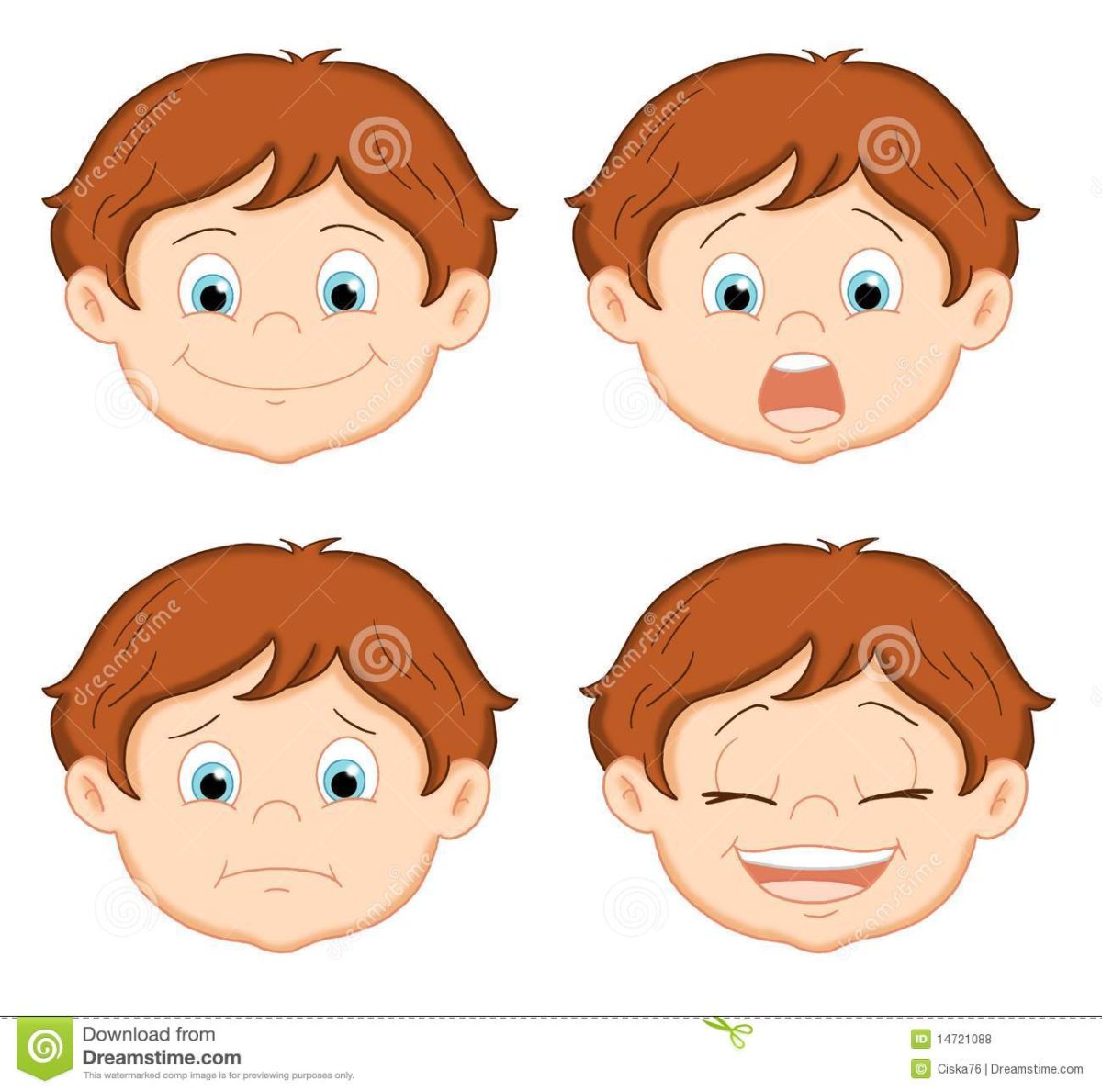 Стикеры с разными эмоциями