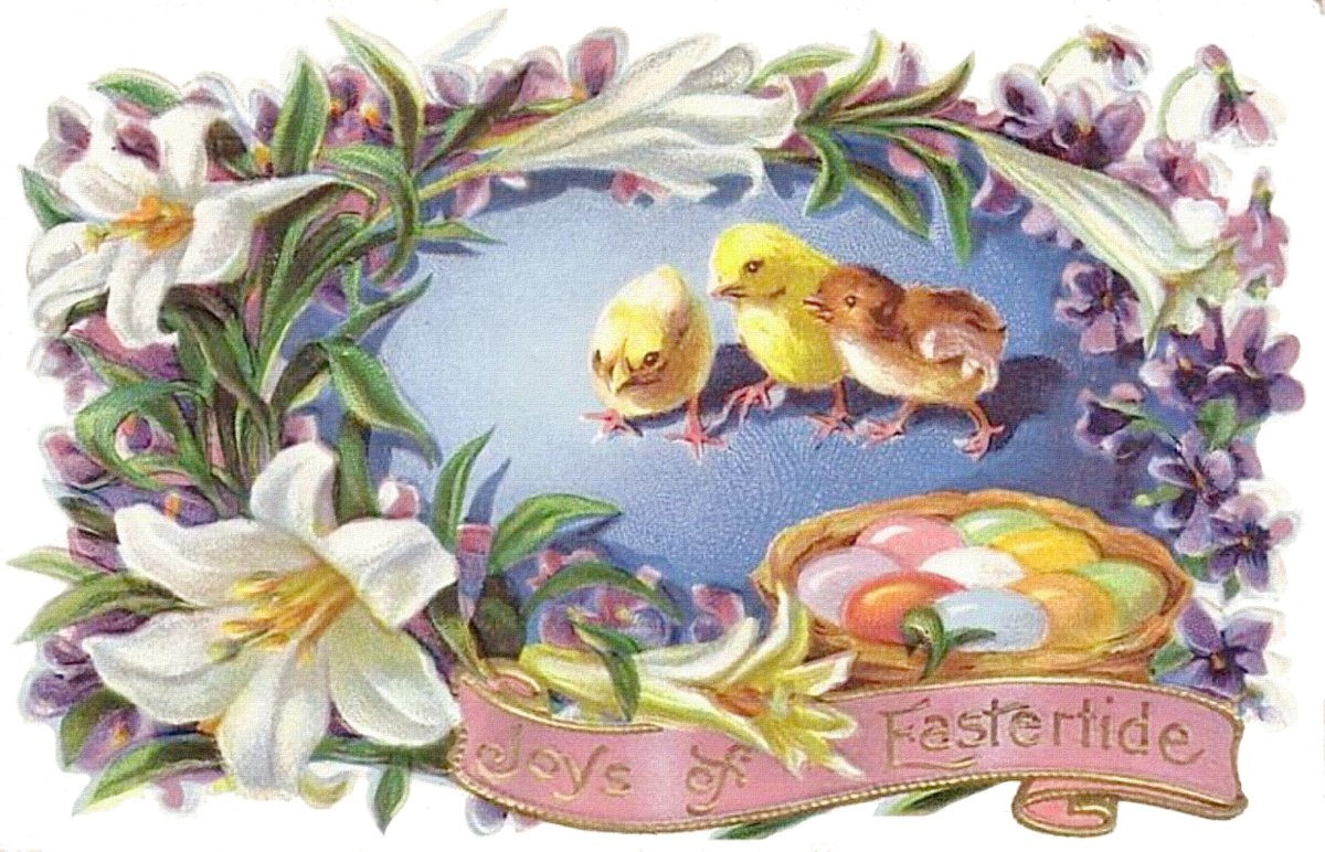 Пасха открытки Винтаж