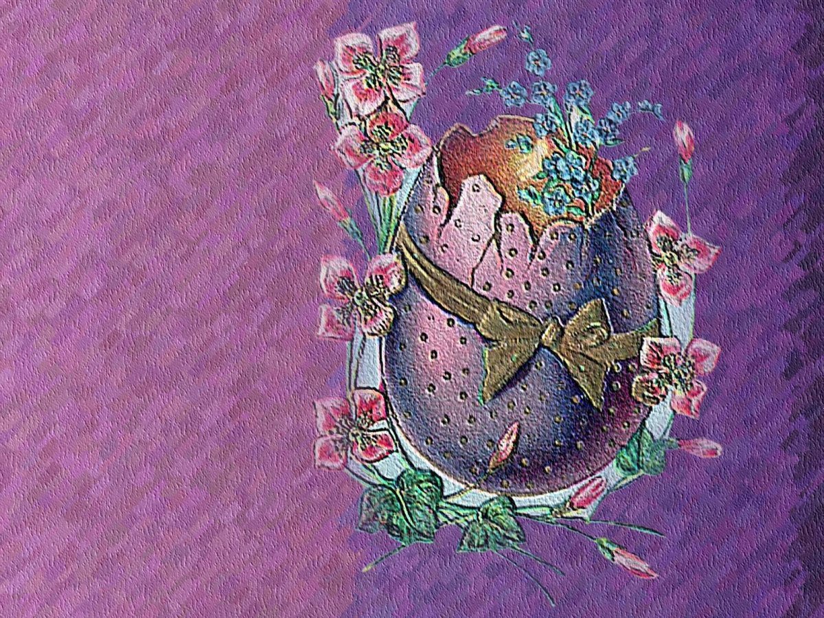 Пасхальные открытки дизайнерские