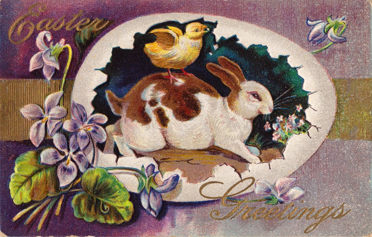 Декупаж пасхальные мотивы