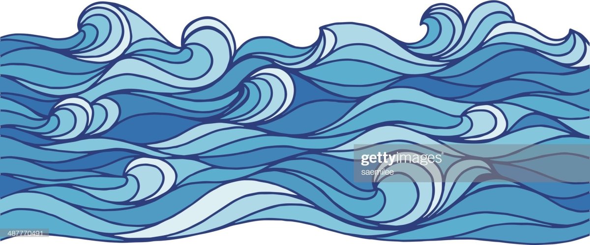 Волны напечатать