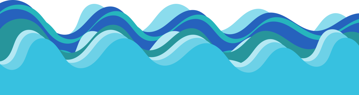 Волны мультяшные