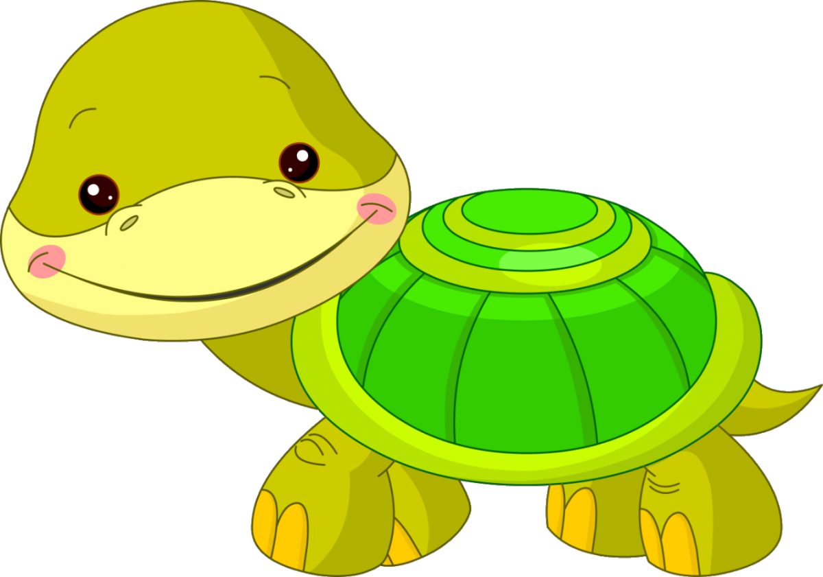 Мультяшные животные черепаха