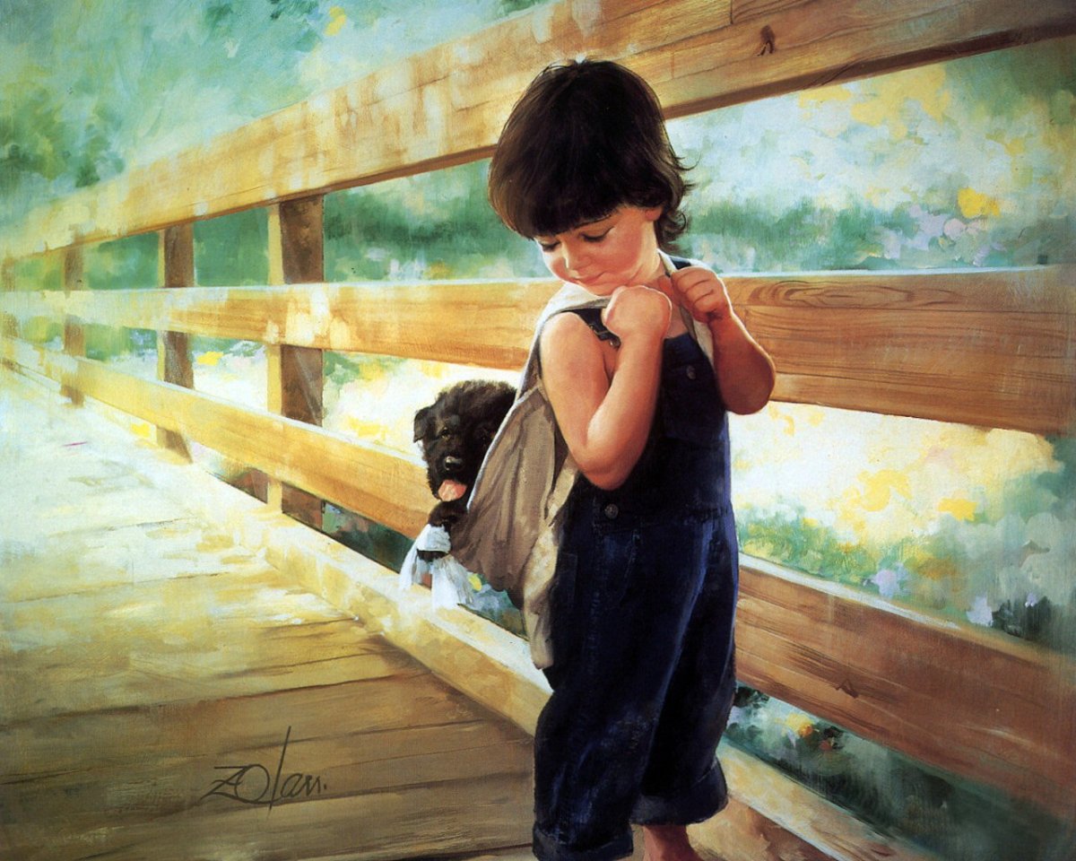 Художник Дональд Золан картины