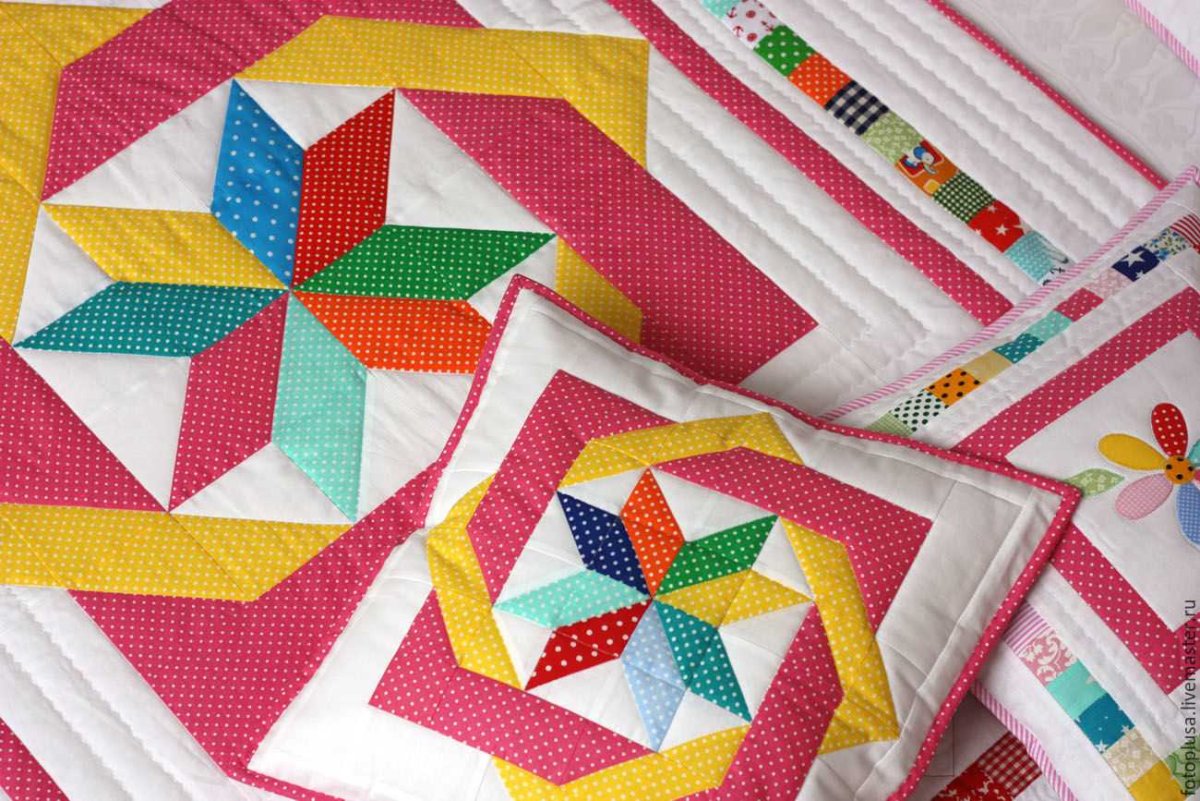 Пэчворк блок серпантин