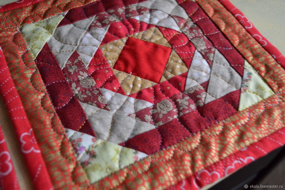 Из лоскутков ткани