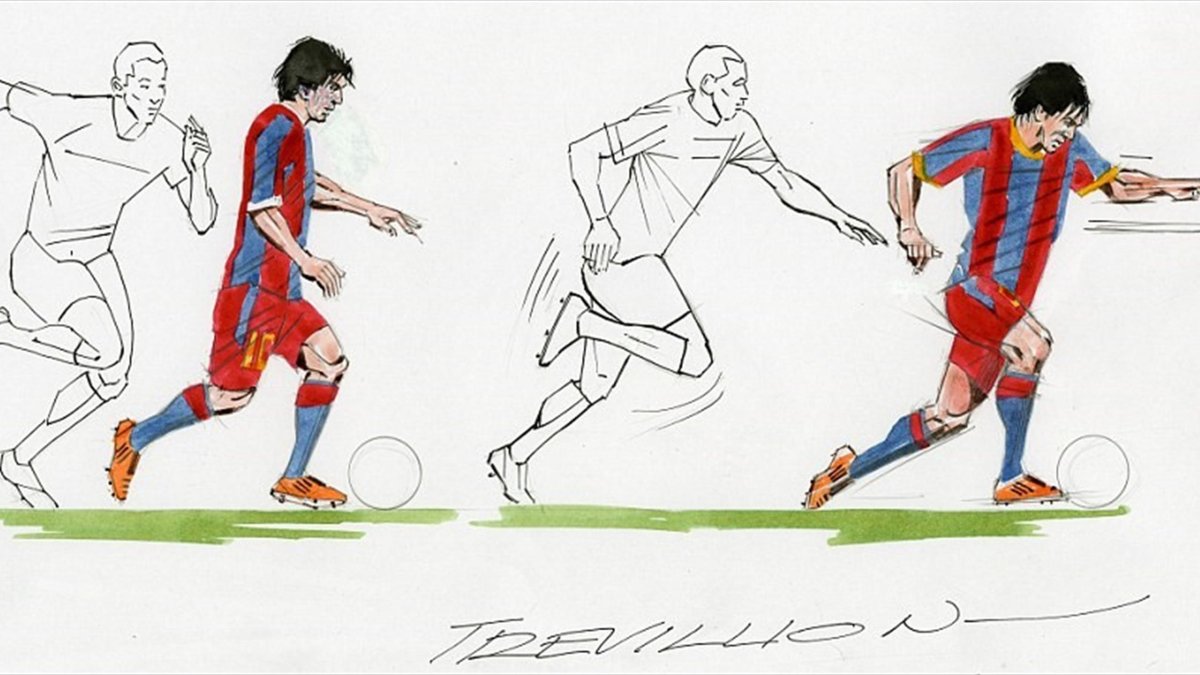 Мультяшные футболисты