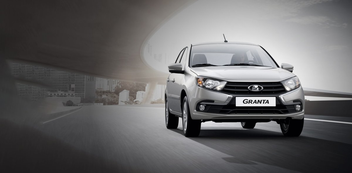 Лада Гранта белая учебная