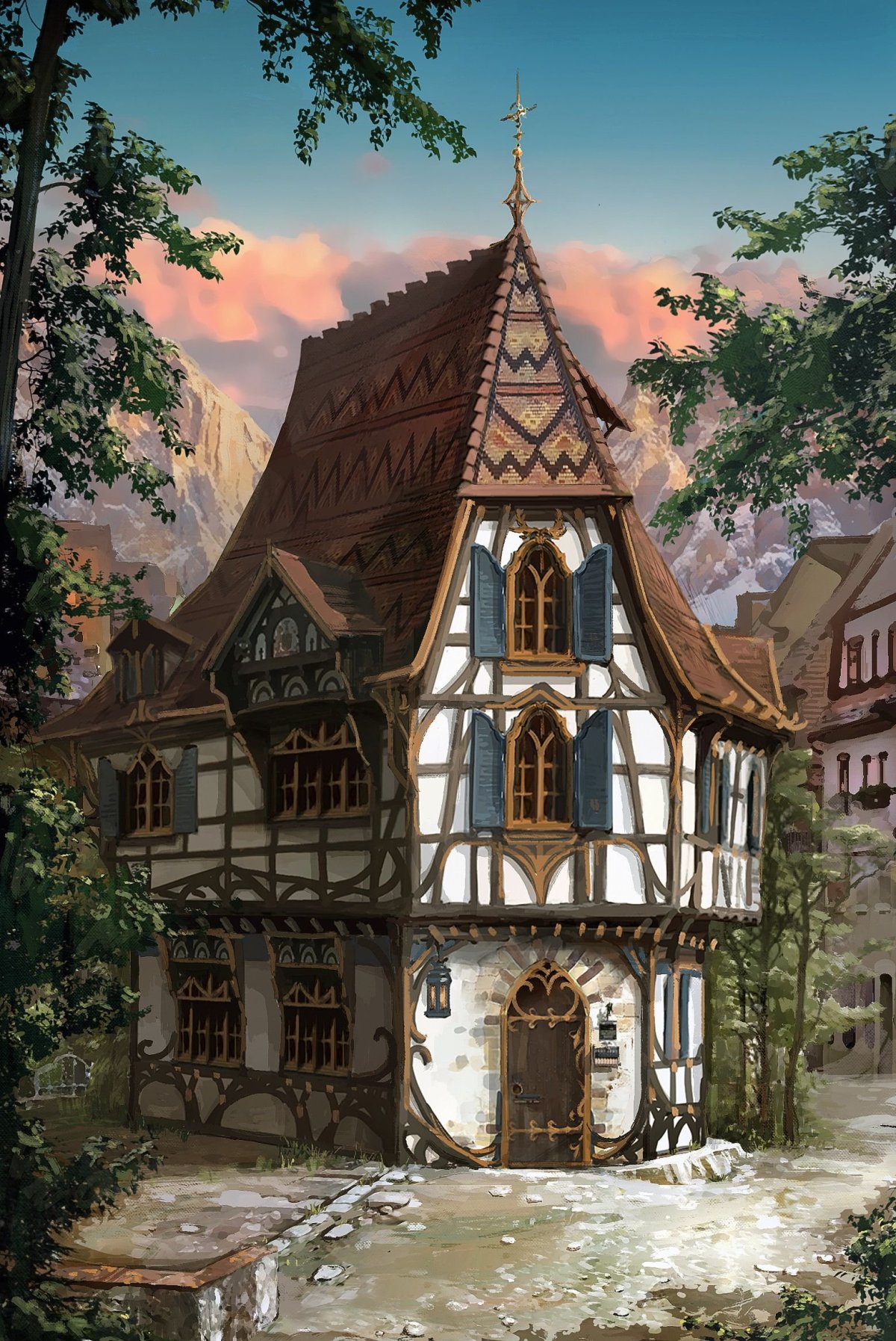 Средневековые здания