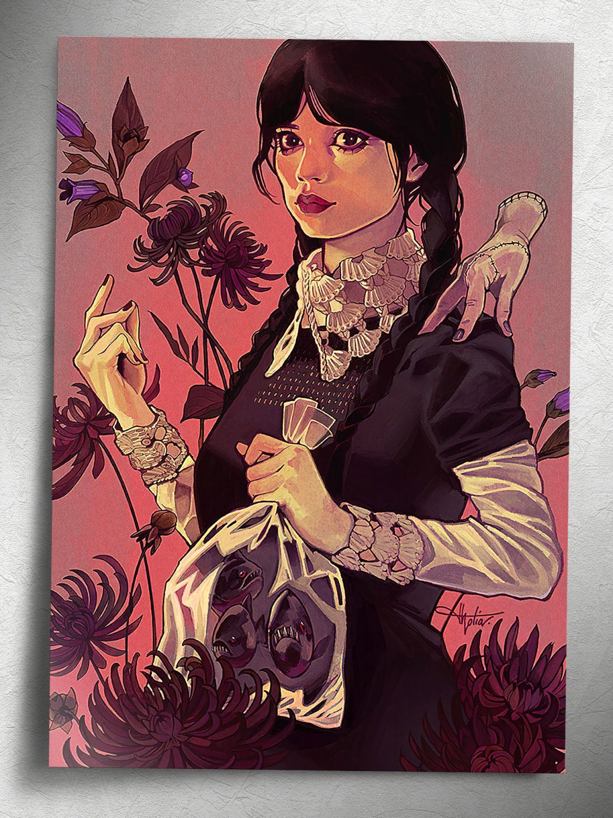 Уэнзди Аддамс мультфильм