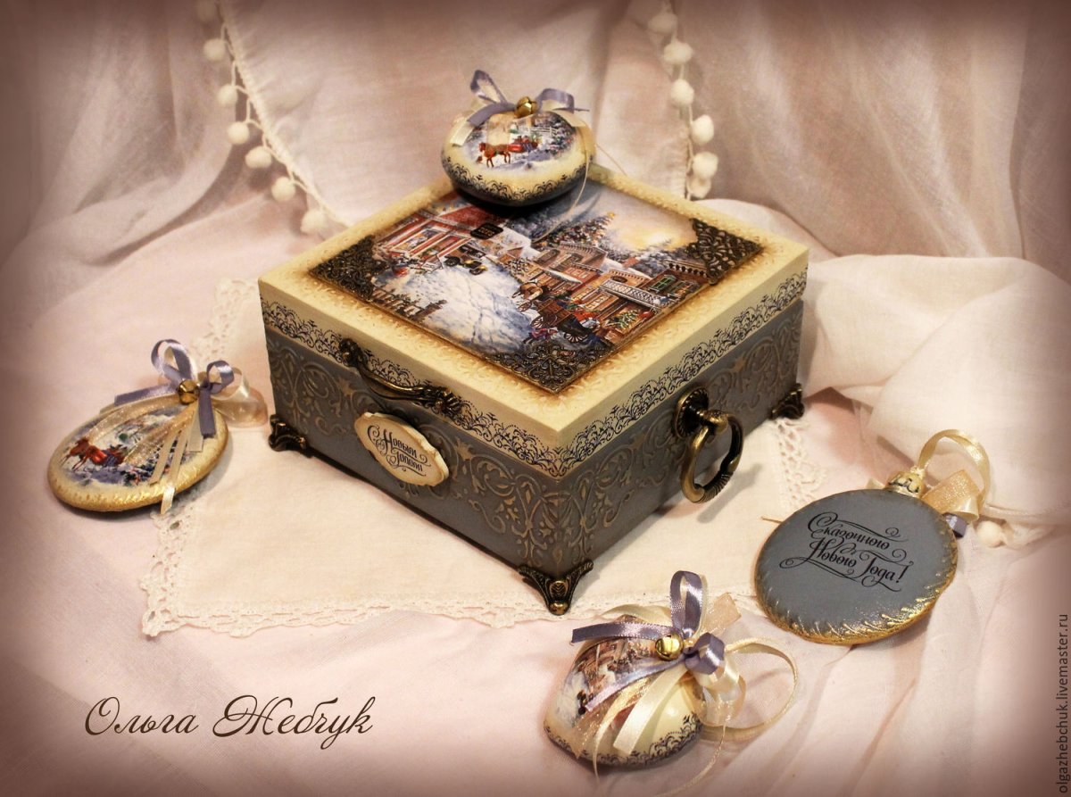Ларец шкатулка Винтаж
